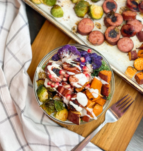 delicious fall harvest bowl