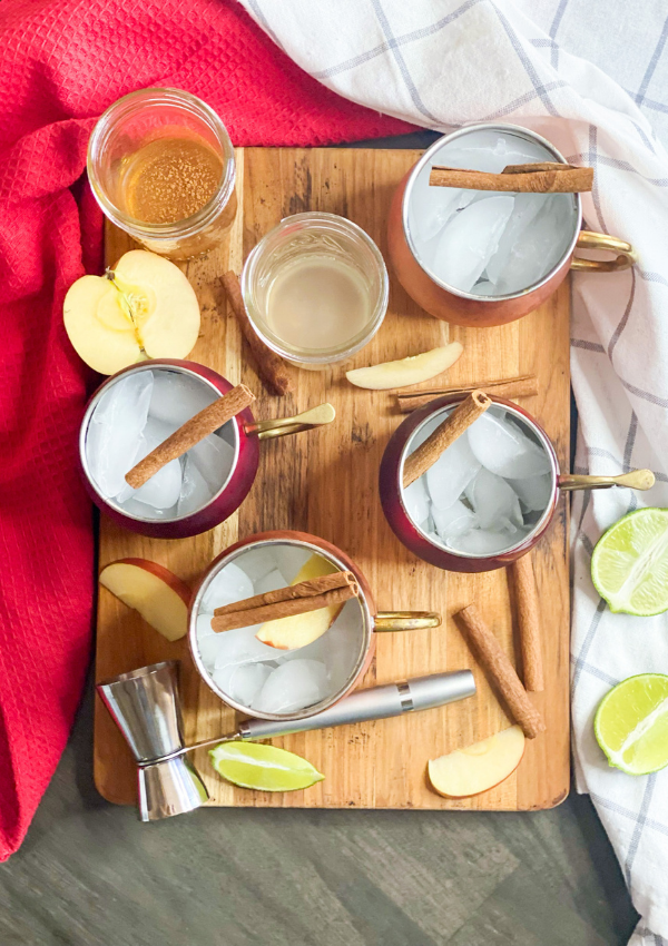 Refreshing Apple Cider Moscow Mule