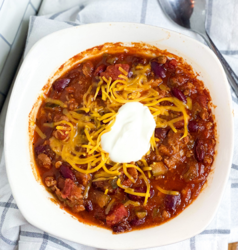 Easy and Healthy Crockpot Chili