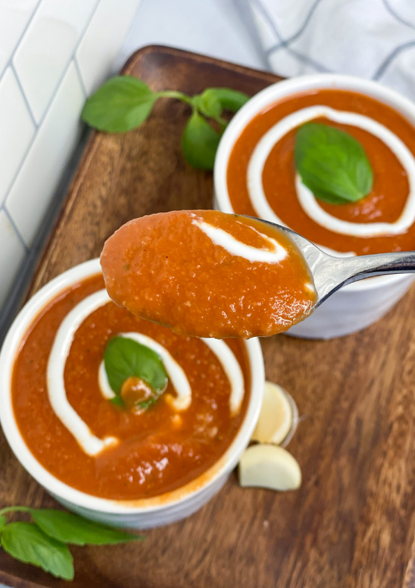 Light and Classic Tomato Soup