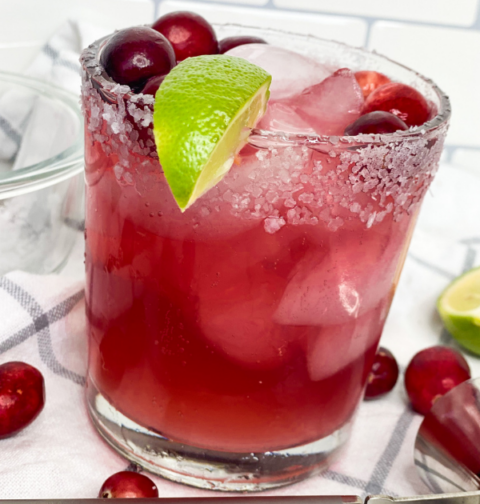 Holiday Mistletoe Margarita