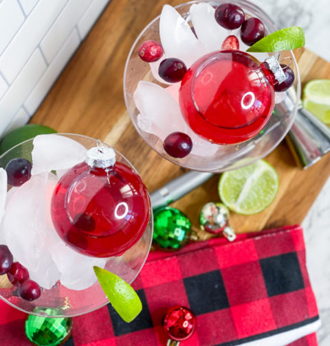 Holiday Ornament Cocktail