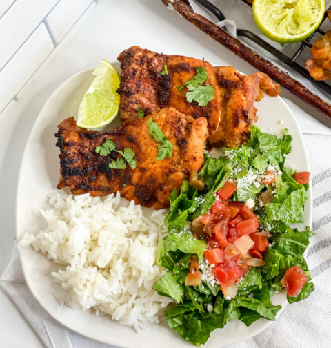 Chili Lime Chicken Thighs