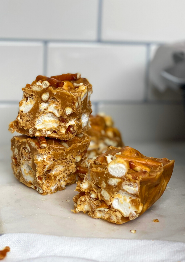 Sweet and Salty Butterscotch Bars
