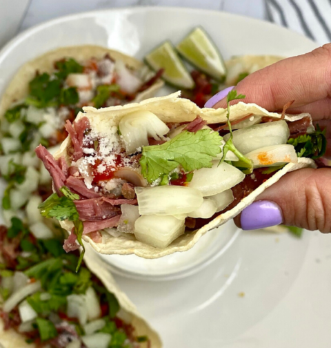Crock Pot Corned Beef Tacos