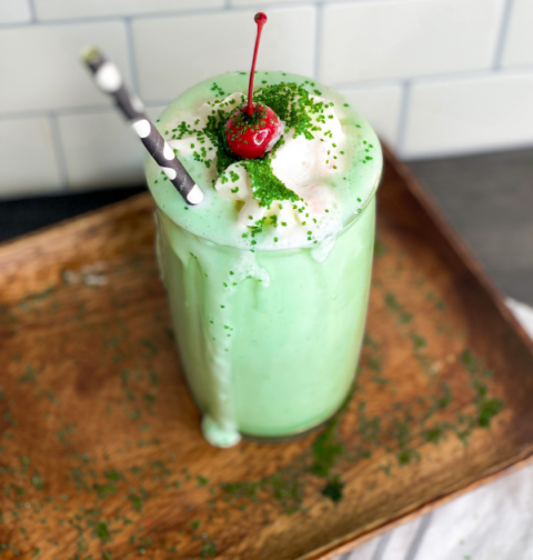 Shamrock Protein Shake