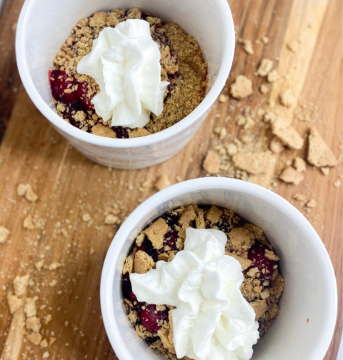 Two Ingredient Skinny Cherry Pie