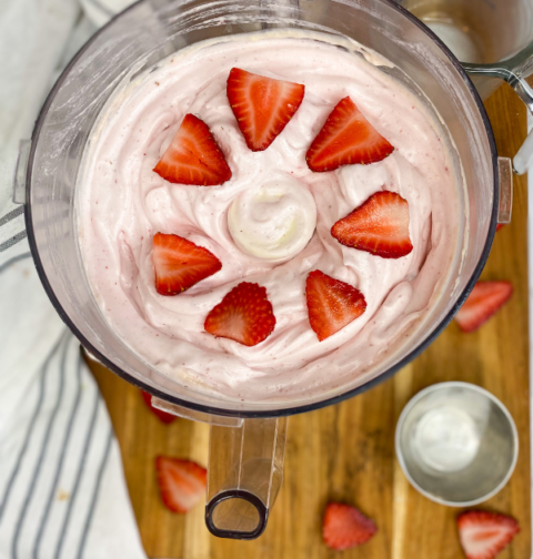 Strawberry Cheesecake Protein Fluff