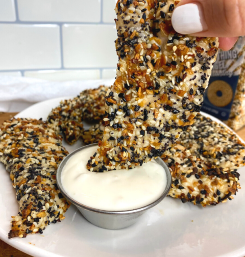 Everything Bagel Crusted Chicken Tenders