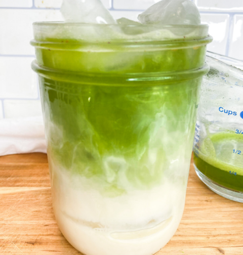 35 Calorie Green Tea Matcha Latte
