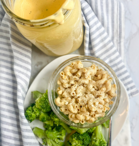 High Protein Cottage Cheese Macaroni